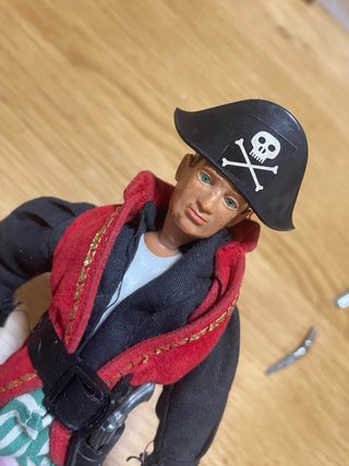 Madelman Capitán Pirata Colección Antigua