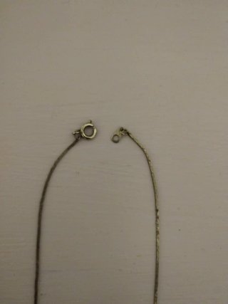 Gargantilla de plata con cuentas