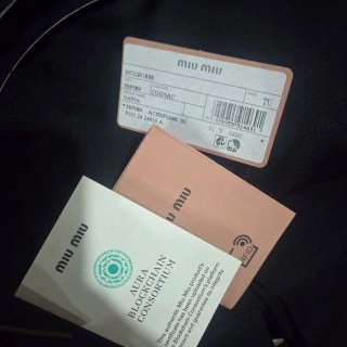 Borsa Miu Miu Marrone Pelle