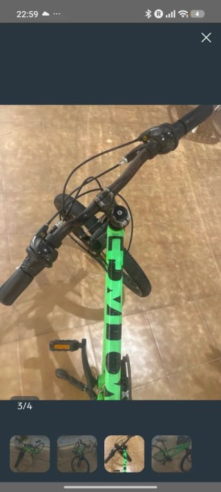 URGENTE! Bici Scott Voltage JR 24 Verde