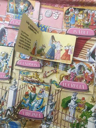 Libro de cuentos conoce princesas