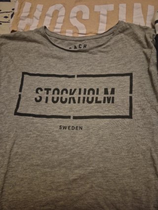 Lote 5 Camisetas Verano Bershka Pull&Bear, cache,