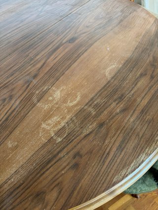 Conjunto comedor clásico: Mesa redonda + 4 sillas