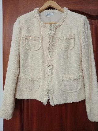 Chaqueta Kira Beige Talla 40