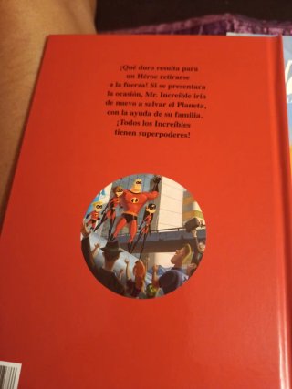 libro infantil los Increibles