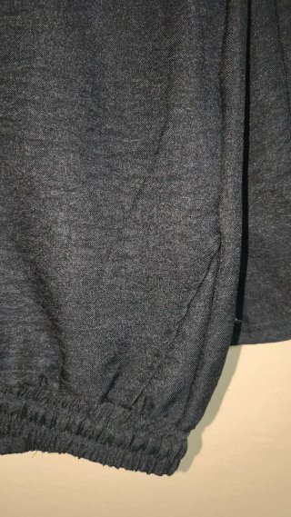 Pantalón de lino negro