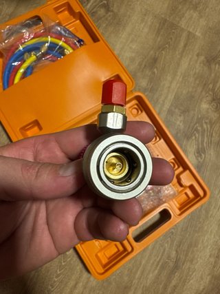 Kit manómetro de colector con manguera + accesorio