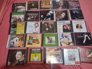 VINILOS, SINGLES, CDS Y CINTAS DE CASSETTE,LOTES