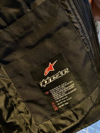 Chaqueta Moto Alpinestars Negra