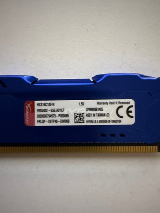 Kingston HyperX Fury 4GB DDR3 1600MHz
