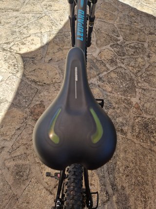 Bicicleta 29" SHADOW T.18 ALUM AZUL-NARANJA