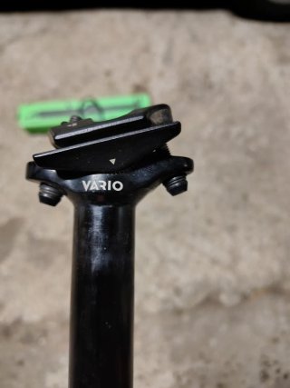 Tija telescópica BTT VARIO 31.6mm