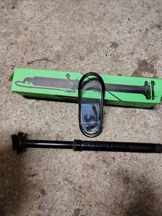 Tija telescópica BTT VARIO 31.6mm