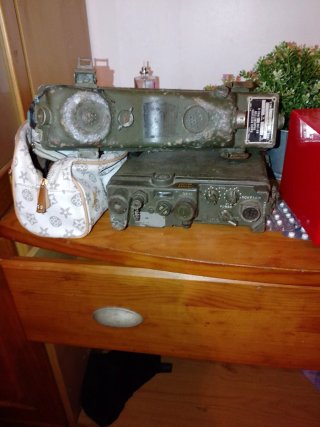 Transmisor militar vintage