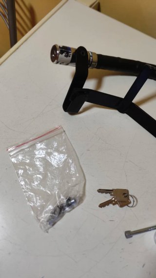 Pitón de seguridad para moto.