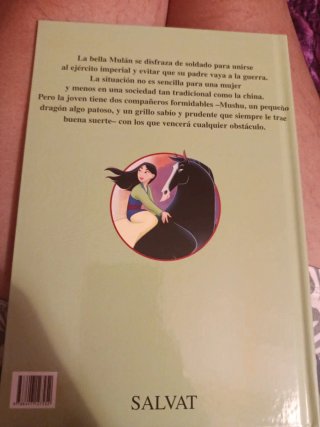 Libro infantil Mulan