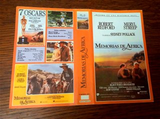 LOTE: "8 CARÁTULAS CACITEL PARA FILMS VHS AÑOS 90"