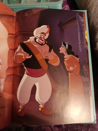 Libro infantil Aladdin