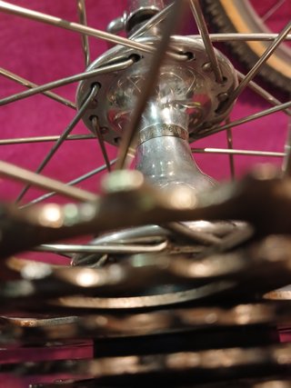 Ruote cerchi campagnolo contax e mozzi C. Olympus