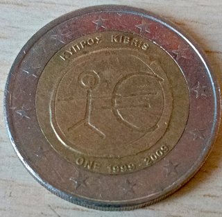 Moneda 2€ Chipre 2009 EMU