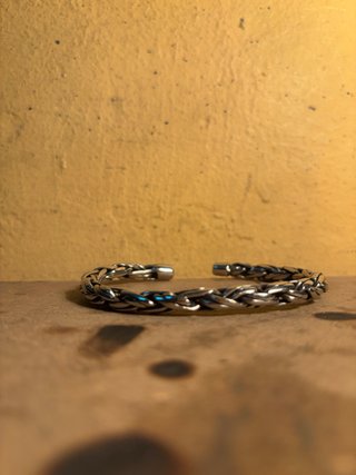 Pulsera Acero Inoxidable Tejida