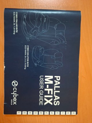 Silla Coche Cybex Pallas M-Fix GR 2/3.