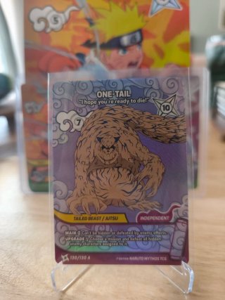 Carta Naruto Mythos One-Tail 130/130 A 1ª Ed.