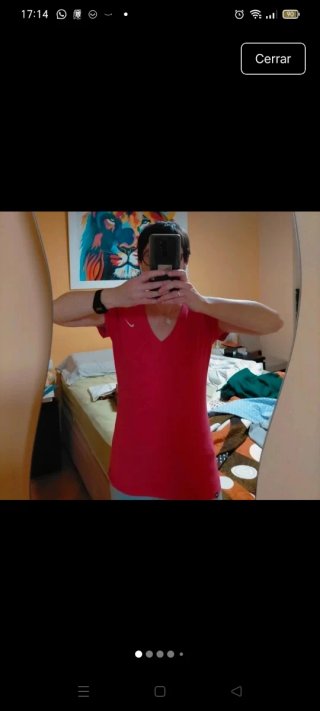 Camiseta Nike Rosa