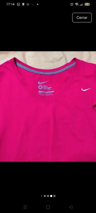 Camiseta Nike Rosa