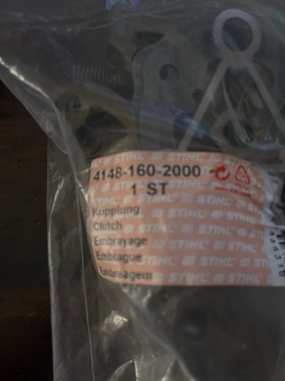 Tambor y Embrague desbrozadora stihl fs 490/560