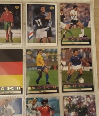 Álbum Fútbol Upper Deck USA 94 + Hologramas