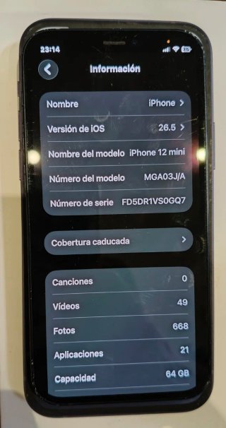 iPhone 12 Mini Nero
