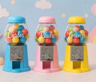 Máquina Expendedora de Chicles Personalizada