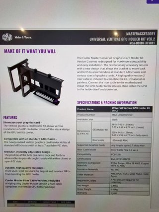 Soporte Vertical para tarjeta Gráfica