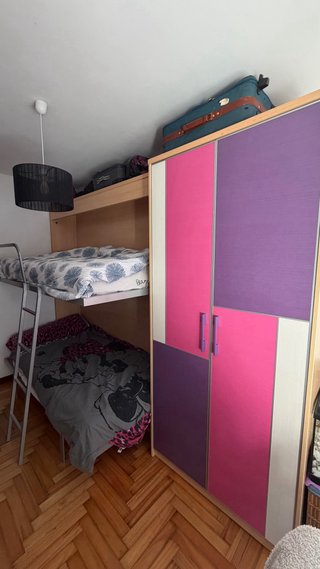 Litera Plegable con Armario