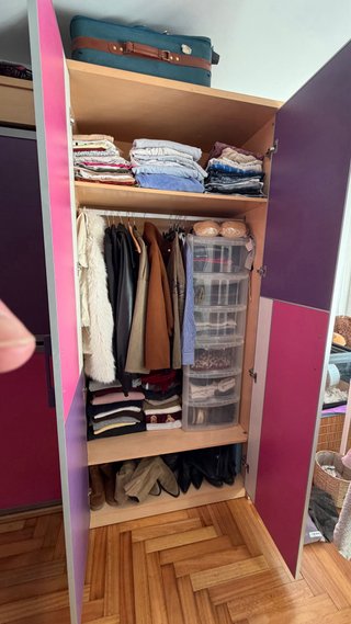 Litera Plegable con Armario
