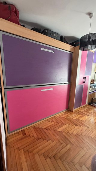Litera Plegable con Armario