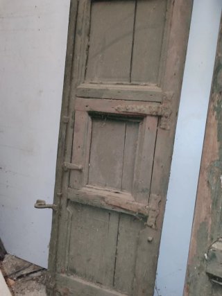 Hojas de ventana madera antiguas para restaurar