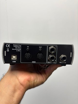 PreSonus AudioBox USB Interfaz de Audio