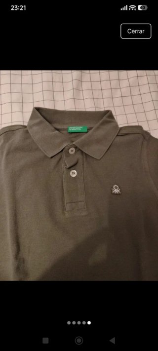 Lote 2 polos Benetton Talla 6 años