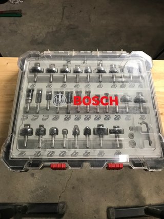 Set 30 Brocas Fresadoras Bosch PRO