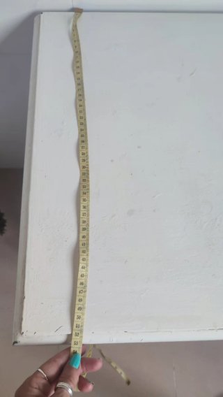 Escritorio de madera blanco