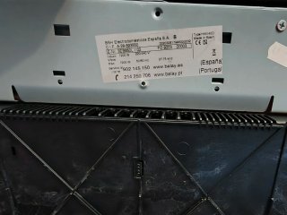 Piani cottura Balay a induzione a 4 fuochi 79x52