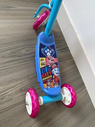 Patinete Patrulla Canina 3 Ruedas