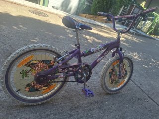 Bicicleta infantil morada Magna