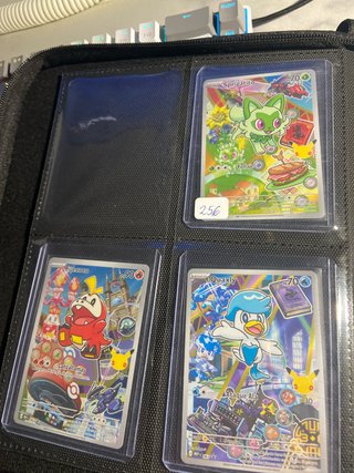 Trío de cartas Pokémon Paldea (Español)