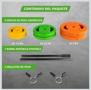 Tunturi Set Pump Aerobic 20kg