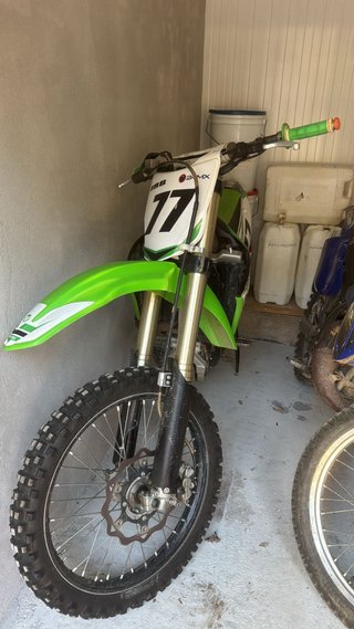 Moto Kawasaki Motocross 450