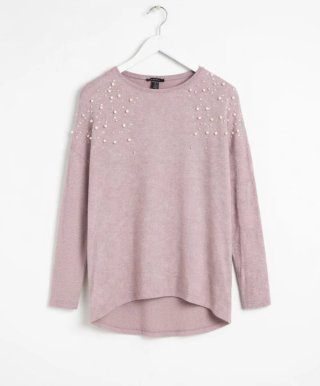 Jersey rosa perlas