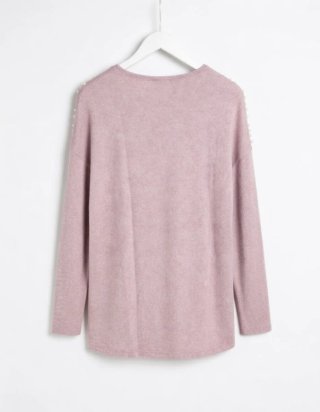 Jersey rosa perlas
